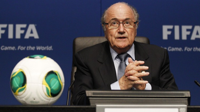 נשיא פיפ"א ספ בלאטר (צילום: רויטרס)
