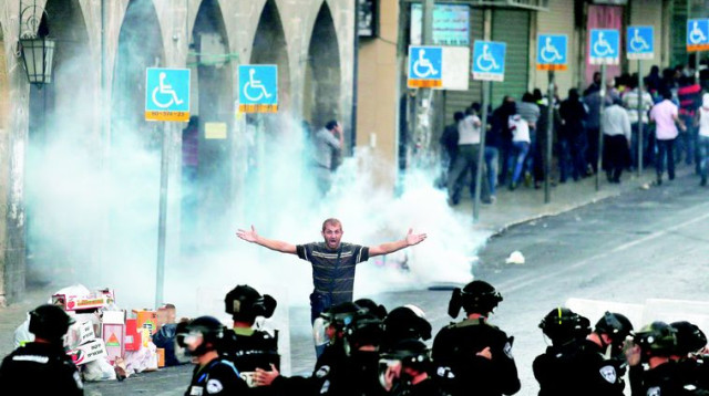 מהומות התפרעויות במזרח ירושלים (צילום: רויטרס)