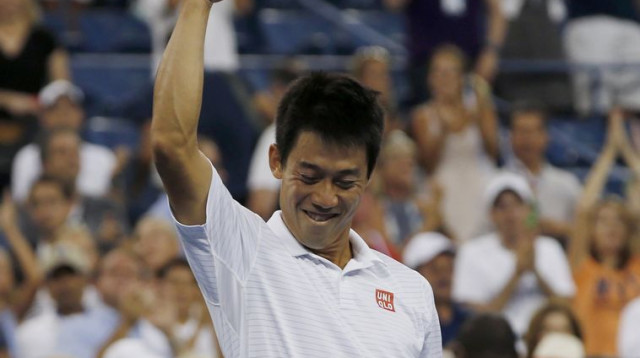 הטניסאי קיי נישיקורי (צילום: רויטרס)