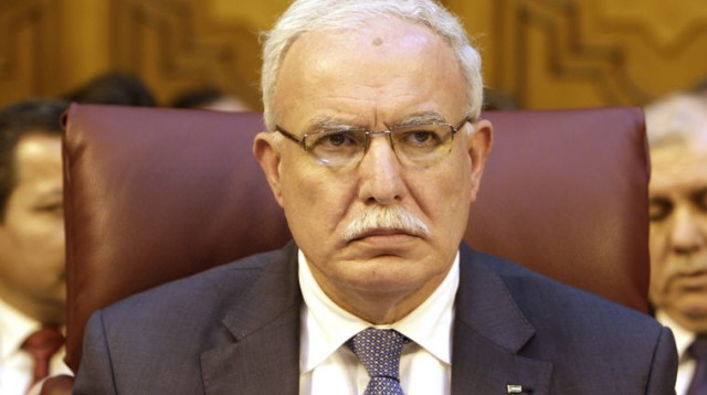 שר החוץ הפלסטיני ריאד אל מאלקי (צילום: רויטרס)