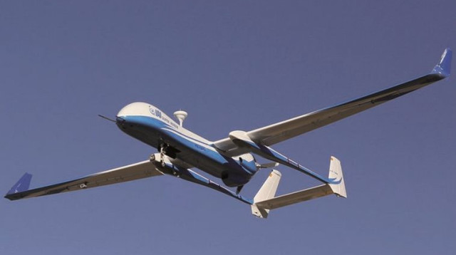 מל"ט סופר הרון של התעשייה האווירית (צילום: יח"צ)