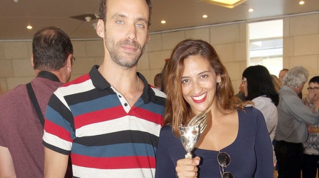 ירון ברובינסקי ומירב שירום (צילום: רפי דלויה)