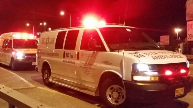 אמבולנסים (צילום: פלאש 90)