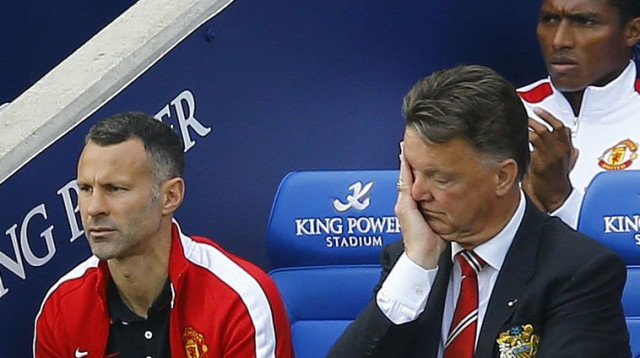 לואיס ואן חאל ריאן גיגס (צילום: רויטרס)