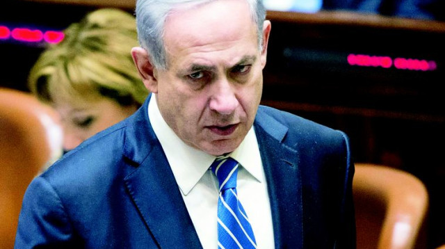 בנימין נתניהו. התמיכה פוחתת (צילום: יונתן סינדל, פלאש 90)