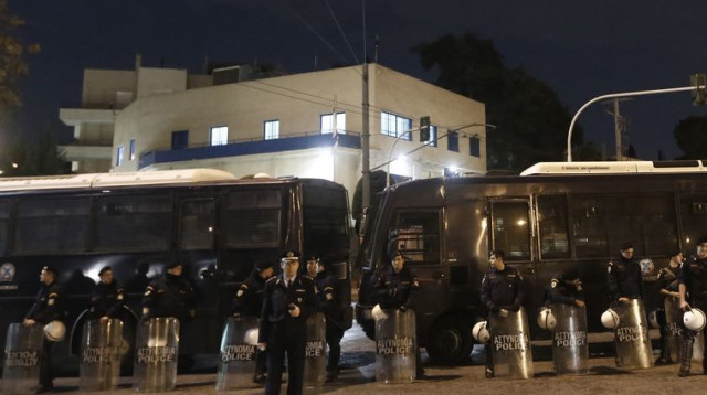 שגרירות ישראל באתונה, ארכיון (צילום: רויטרס)