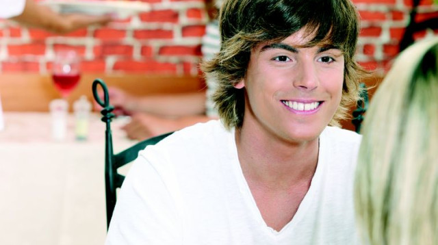 גבר בדייט (צילום: אינגאימג)