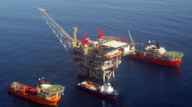 קידוח תמר (צילום: רויטרס)