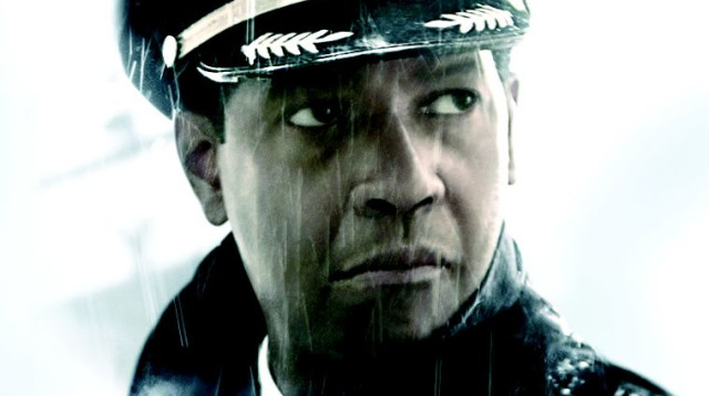 דנזל וושינגטון בסרט הטיסה (צילום: באדיבות yes)