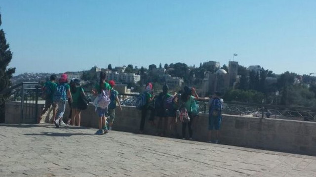טיול שנתי לירושלים (צילום: חני נדב)