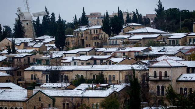 גגות הבתים בירושלים (צילום: פלאש 90)