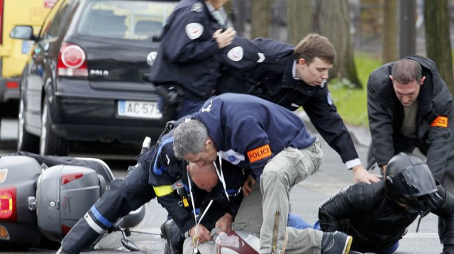 התקפה על סופרמרקט כשר בפריז (צילום: רויטרס)