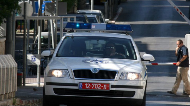 ניידת משטרה (צילום: פלאש 90)