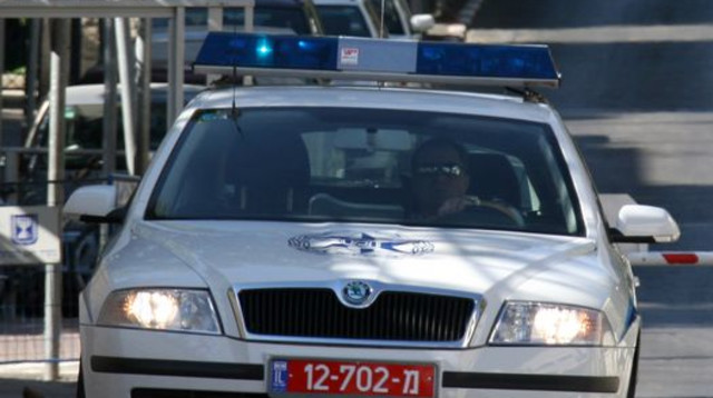 ניידת משטרה (צילום: פלאש 90)