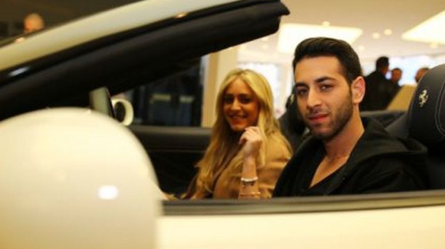 יוכי ומאירי בהשקת שעוני פרארי (צילום: יח"צ)