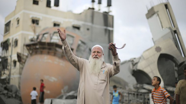 הריסות בעזה במהלך צוק איתן (צילום: רויטרס)