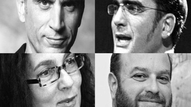 מגישי המילה האחרונה (צילום: טרייסי לוי, יוסי זמיר - פלאש 90, חנוך גרזינסקי)