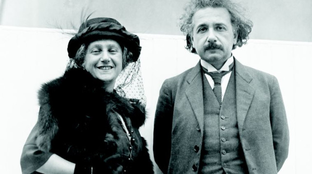 מתוך: איינשטיין בארץ הקודש (צילום: ערוץ 1)