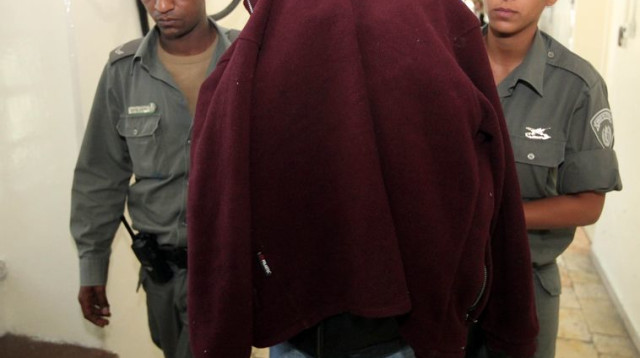 חשוד (צילום: פלאש 90)