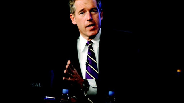 מגיש החדשות בריאן וויליאמס (צילום: רויטרס)