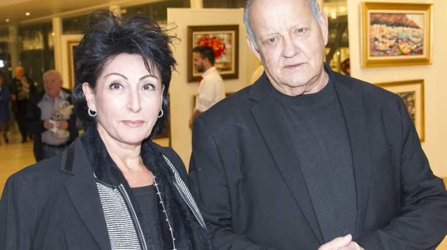 דן שילון והחברה החדשה דליה (צילום: רפי דלויה)