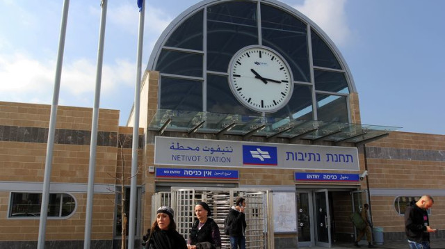 הרכבת לנתיבות (צילום: אריאל בשור)