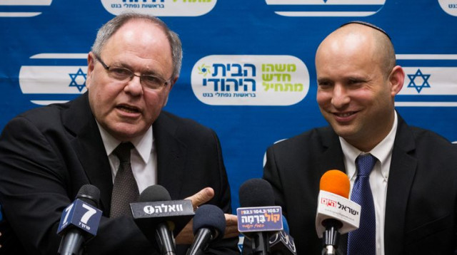 דני דיין ונפנתלי בנט  (צילום: פלאש 90)