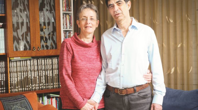 שמחה ולאה גולדין (צילום: רענן כהן)