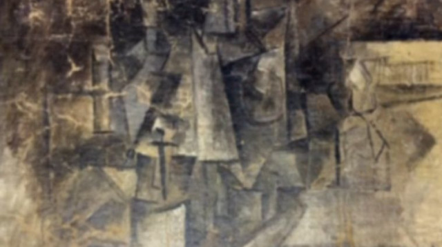 היצירה הגנובה של פיקאסו (צילום: רויטרס)