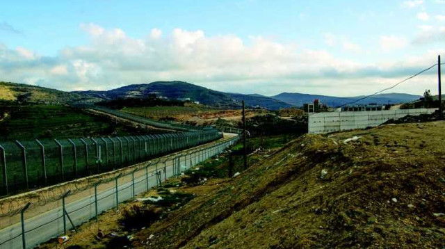 קו הגבול עם סוריה (צילום: יוסי אלוני)
