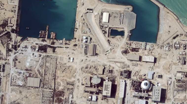 צילום לוויין של מתקן גרעיני באיראן (צילום: רויטרס)