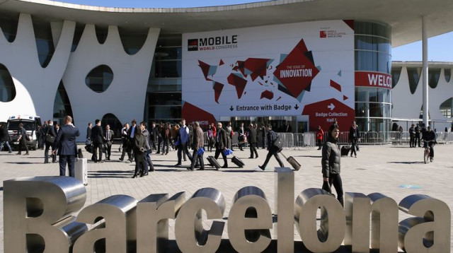 כנס הטכנולוגיה בברצלונה (צילום: רויטרס)
