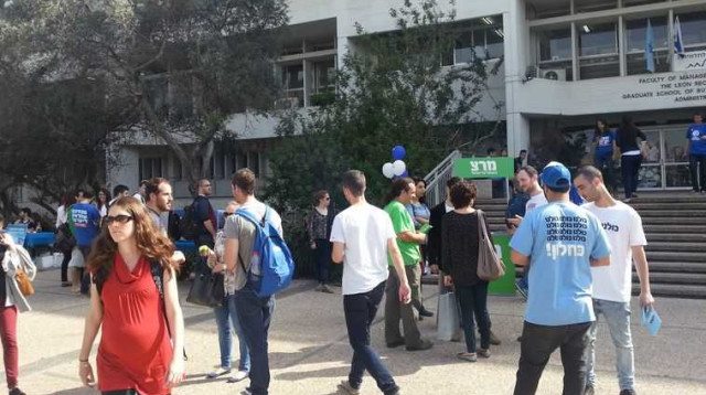 קלפי אגודת הסטודנטים של אוניברסיטת ת"א (צילום: אגודת הסטודנטים אוניברסיטת ת"א)