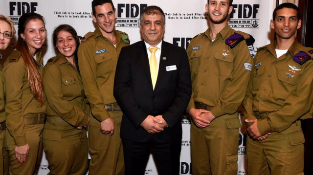 האלוף (מיל.) מאיר כליפי-אמיר, מנכ"ל ארגון ידידי צה"ל בארה"ב וחיילי צה"ל (צילום: שחר עזרן)