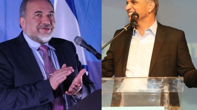 משה כחלון ואביגדור ליברמן (צילום: פלאש 90)