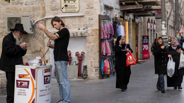 דו קיום בירושלים (צילום: דניאל שטרית)