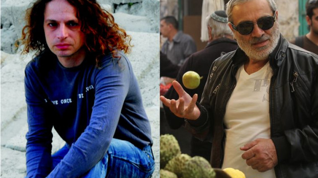 ישראל בונדק ואמיר חצרוני (צילום: פלאש 90,יח"צ)