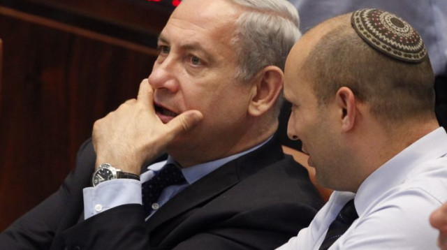 בנימין נתניהו ונפתלי בנט (צילום: פלאש 90)