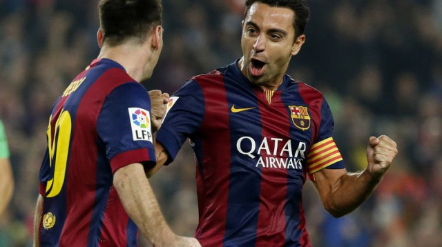 צאבי הרננדס שחקן ברצלונה (צילום: רויטרס)