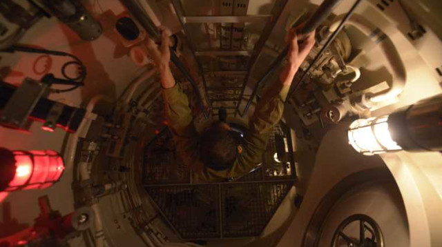 הצוללת אח"י תנין, מבט מבפנים (צילום: דובר צה"ל)