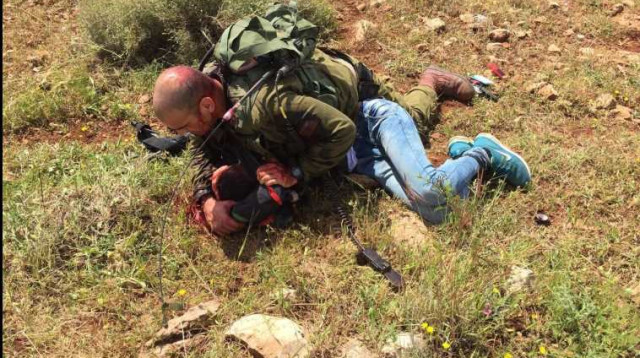 ההתשלטות על הדוקר (צילום: דובר צה"ל)