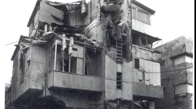 מלון סבוי בתל אביב לאחר הפיגוע (צילום: שמואל רחמני)