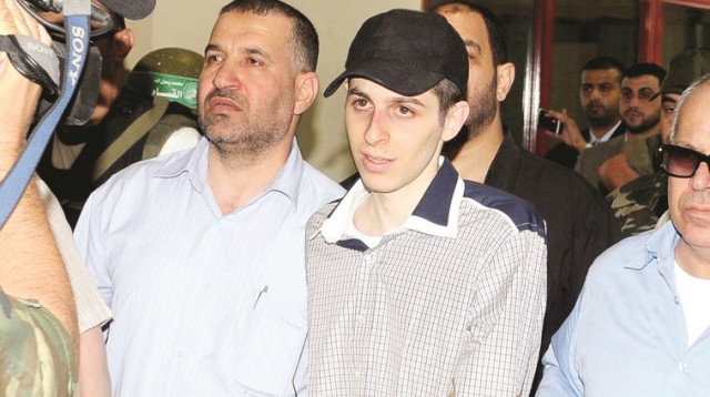 שחרור גלעד שליט (צילום: רויטרס)