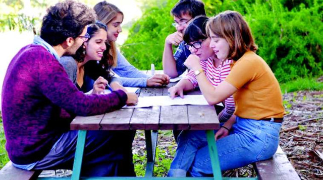 תלמידי ארגון בינה (צילום: באדיבות ארגון בינה)