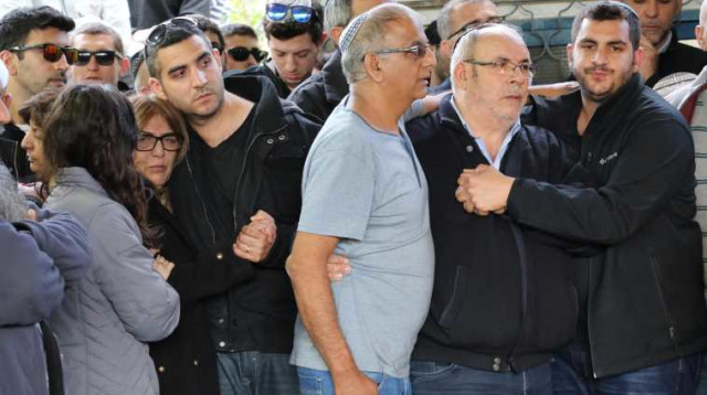 לווית מקס סלע (צילום: דני מרון)