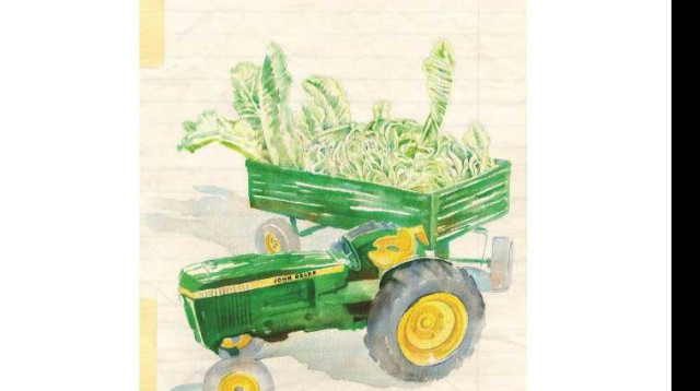 מודל לילדים של ג׳ון דיר. הרולס-רויס של הטרקטורים (צילום: איור: נעמי ליס־מיברג)