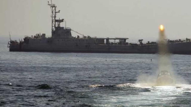 ספינת מלחמה איראנית, ארכיון (צילום: רויטרס)