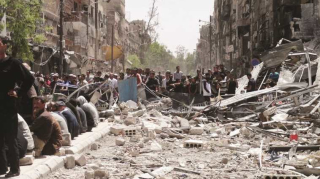 מחנה אל-ירמוכ (צילום: רויטרס)