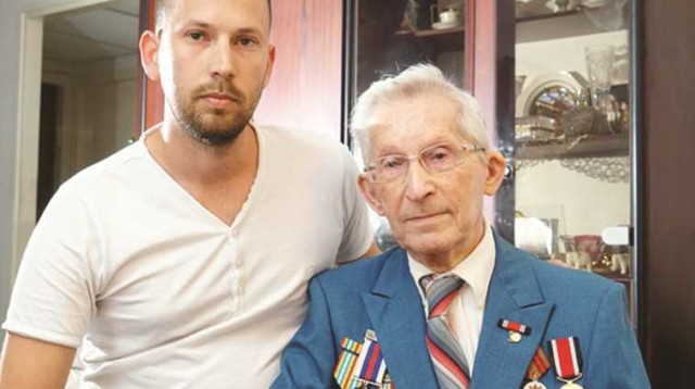 הרמן לבר ותומר וינברג (צילום: אנצ'ו גוש)