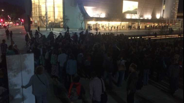 הפגנה נגד מחסני הילדים הזרים בדרום תל אביב (צילום: עמית תומר)